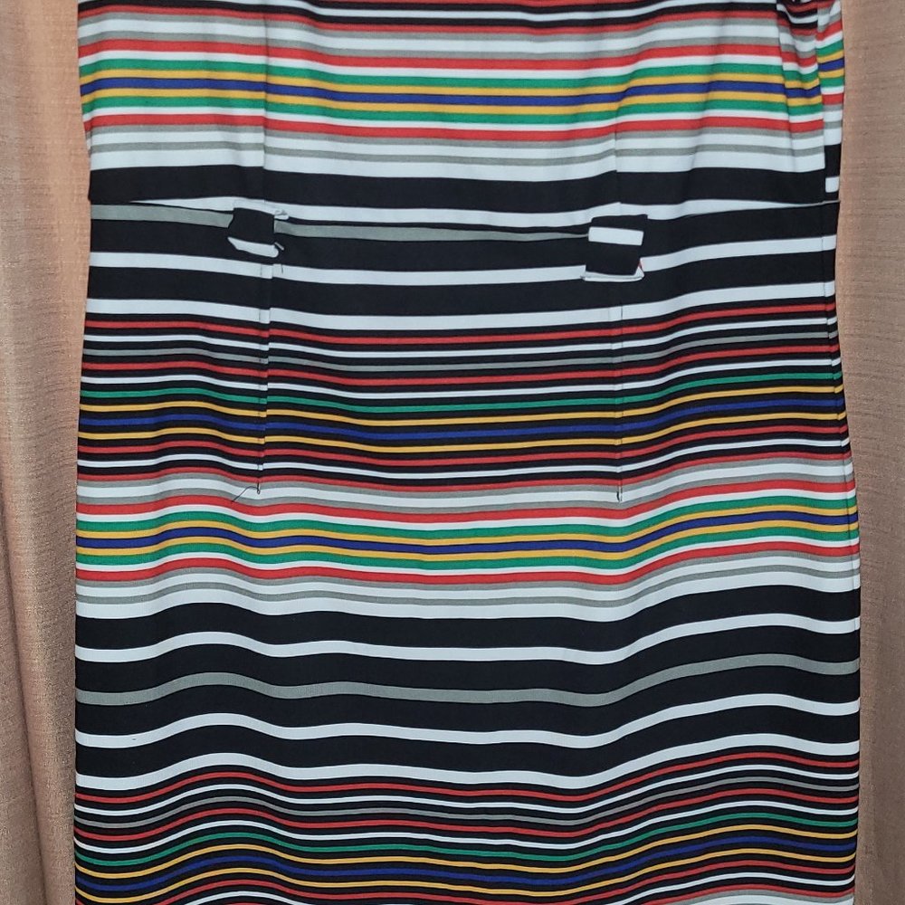 A line dress, multi color
